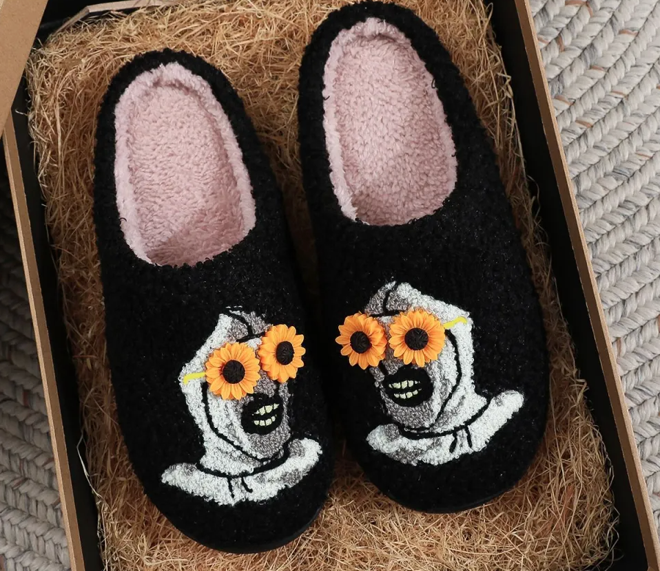 Cozy Halloween Slippers